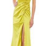 Mac Duggal 26625 Satin Ruched V Photo 0