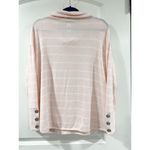 RUBY RD. Tunic Top LP Cream Pink Plaid Pullover Comfy Cozy Leisurewear Size undefined Photo 1
