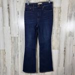 Madewell  Curvy Cali Demi-Boot Jeans 27 Tall | Dark Wash | High Rise | MSRP $138 Photo 2