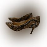 Ralph Lauren Lauren Snakeskin Leather Women's Pumps Sz 7 Photo 1