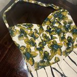 Anthropologie Girls From Savoy Burgeoning Hypericum Halter Dress SZ 2 100%Cotton Photo 2