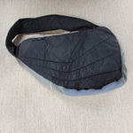 Jansport  XL Sling Messenger Bag Gray Blue Teardrop Crossbody Travel Backpack Photo 9