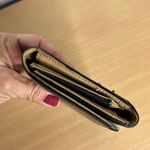 Cole Haan Women's Black Leather Envelop Wallet Photo 5