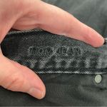 American Eagle AE Mom Jean Black Wash High Waisted High Rise Cropped Crop Ankle Photo 6