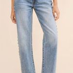 Pistola Lexi Studded Mid-Rise Bowed Straight Leg Jeans Photo 0