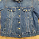 ZARA  Trafaluc Denim Jacket Size Medium Photo 3