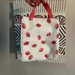 Kate Spade Strawberry Print Tote Lunch Bag Photo 2