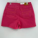 Judy Blue  high waist magenta (pink) garment-dyed denim shorts size XL NWT Photo 2