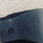 Michael Kors Heels Elena Velvet Peep Toe Cross Strap Pump Stiletto Shoes Black Photo 7