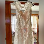 Allure Bridals Ivory Lace Wedding Gown Size 16 Photo 7