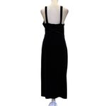 Arden B  black velvet dress, size M Photo 3