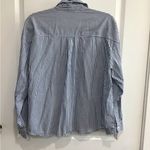 Old Navy Blue Striped Women’s Shirt Photo 2