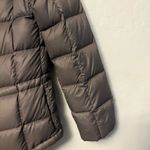 Ralph Lauren women's gray down feather filled puffer jacket size medium Photo 5