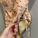 Agua Bendita  Yellow and Brown Floral Swimsuit Photo 2