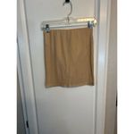 SheIn  nude mini slip skirt Photo 1