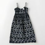 Club Monaco Bolsti Black Lace Overlace Midi Pockets Embroidered Dress 4 $269 NWT Photo 5