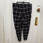 Soho  Apparel Black and White Plaid Pants Plus 1X Photo 2