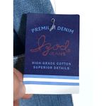 IZOD Distressed Bootcut Jeans Womens 16 Pink Green Ripped Y2K Grunge Boho NWT Photo 5