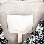 Rebecca Taylor  Silk Blend Velvet Animal Print Bomber Jacket S Photo 4