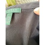 Lauren Ralph Lauren Shirt Women’s LRL Top L 3/4 Roll Tab Sleeve Sz L Black READ Size L Photo 8