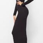 SKIMS Crewneck Long Sleeve Dress Fits Everybody Double Lined Core Control XS NWT Photo 1