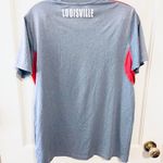 University of Louisville cardinals athletic TShirt Gray Size M Photo 1
