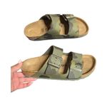 Birkenstock  Women's Camo Green Sandals Size: 39 NEW Photo 2