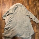 Paper Crane ‎ Cardigan Sweater Medium Knit Fringe Photo 5