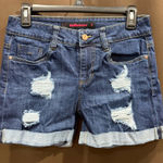 Dollhouse  Denim Jeans with Distressing, Size 5 w/4” inseam Photo 0