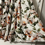 Coco Cabana Cabaña Floral Wide Leg Palazzo Cropped Pants Pull On Vacation Resort Photo 1