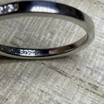 1.5 Ct Moissanite 925 Sterling Silver Solitaire Wedding Promise Ring Sz 8.5 Photo 2