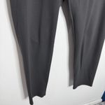 Eileen Fisher Slim Leg Ankle Pants Stretch Knit Casual Dark Gray Large Pull On Photo 5