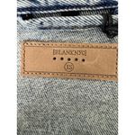 BLANKNYC Women's XS Denim Jacket Collarless Button Front Blue Jean‎ Photo 3