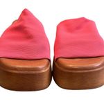 Steve Madden Slinky 30 Pink Chunky Platform Slides, Sz 10 Photo 9