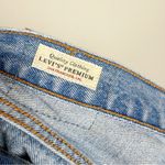 Levi's Levi’s Premium 501 Straight Leg Rigid Denim 100% Cotton Distressed Jeans Size 27 Photo 8