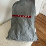 Prada thong slingback sandals ivory patent leather Photo 6