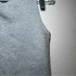 J.Crew Gray Tank Top with Fringe Women’s XXS Career Office Festival Summer Boho Photo 3