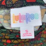 LuLaRoe  Azure Multicolor Floral Green Purple Skirt A-Line Size Small EUC #0368 Photo 3