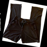 Lildy Women's Lounge Pants Flared Pull On Stretchy Pockets Casual Black Size S Photo 0