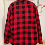 J.Crew Sherpa Lined Flannel Shirt Jacket - Large Photo 2