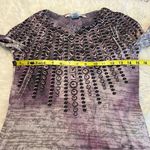 American Rag Cie long sleeve top size small mixed media Artsy Print Photo 9