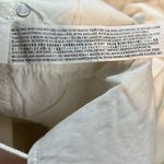 EVIDNT Los Angeles Size 29 Orsay Slim Asymmetrical Raw Cut Hem White Denim Jeans Photo 10