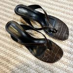 Reformation  Sophie 50MM Leather Heeled Sandals Photo 4