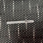 Nike Dri-Fit • Miler Black/White Dotted Pattern Athletic Tshirt • Size XS Photo 4