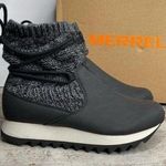 Merrell New  Women's Alpine Pull on Knit Snow Boot 7
New with box black Photo 0