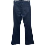 Veronica Beard Beverly Skinny Flare High-Rise Jean Size 29 Dark Blue Indigo Wash Photo 2