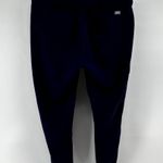 FIGS Zamora Jogger Scrub Pants 29" FIONx Pockets Cargo Drawstring Navy Medium Photo 3