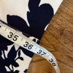 Rickie Freeman Teri Jon floral tank dress navy size 10 Blue Photo 8