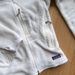 Patagonia Rare Snow White Fuzzy Zip Up Fleece š„ Photo 3