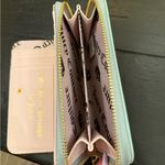 Juicy Couture NWT Pink & Blue Terry Wallet Coin Purse Bi-fold Photo 8